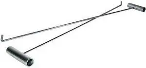 SURFACE SHIELDS APH Sled Handle,30 in.L,Gray,PK2