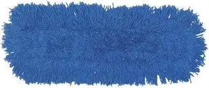 RUBBERMAID COMMERCIAL FGJ35500BL00 36 in L Flat Dust Mop, Slide On Connection,
