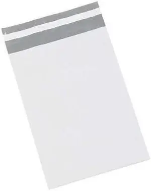 ZORO SELECT 36DZ16 Poly Mailer,7 1/2"x10 1/2",White,PK1000