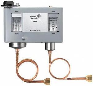 Johnson Controls Inc. P70LB1C SPST DUAL PRES CONTROL 20 IN100 PS