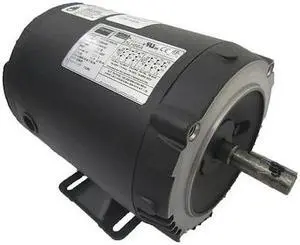 DAYTON 31LH56 Three-Phase General Purpose Motor, 1/3 HP, 56C Frame, 230/460V AC