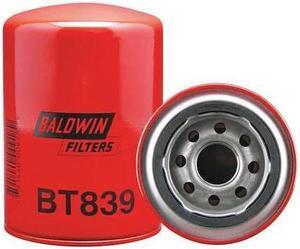 BALDWIN FILTERS BT839 Hydraulic Filter, Spin-On, Hydraulic Fluid, 1-12 Thread