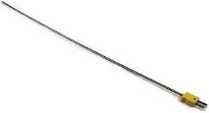 DAYTON 36GK73 Thermocouple Probe,Type K,24in L,Inconel