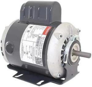 DAYTON 6K870 Split-Phase Start/Capacitor-Run Belt Drive Motor, 1/4 HP, 48
