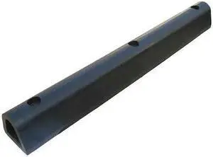 ZORO SELECT 22NT63 Dock Bumper,4x4-1/4x36 In.,Rubber