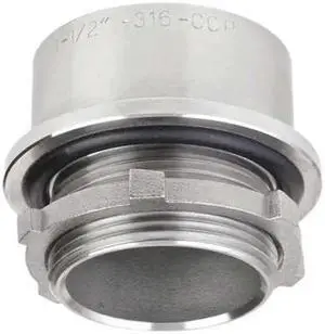CALBRITE S63000LT00 Hub,Threaded,3in.,4-3/8in.L,316 SS