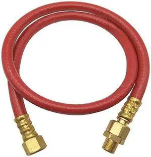 SPEEDAIRE 1AFJ1 3/8" ID x 18" Coupled Snubber Hose 300 PSI RD