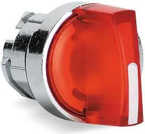SCHNEIDER ELECTRIC ZB4BK1343 Illum Selector Switch,3 Pos,22mm,Red