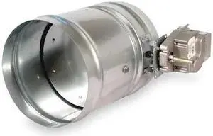 DAYTON 3HGK7 Round Fire/Smoke Damper,24V,15-5/8 In. D