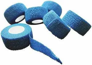 CONDOR 36JG44 Self-Adherent Bandage, 1in W x 5yd L, PK6