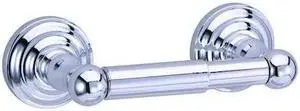 ZORO SELECT 04-6208 Toilet Paper Holder,Double Post,Zamac