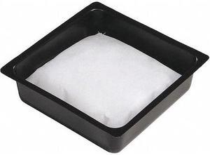 SPILLTECH WPIL1224 Sorbents, 18 gal, Oil, Black/White, Polyester