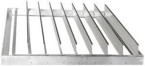 DAYTON 3HHN1 Backdraft Damper,Horizontal,35-3/4Sq