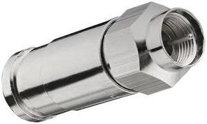 POWER FIRST 4LWY5 Coax Conn,F-Type,RG11 Reg/Tri/Quad,PK10