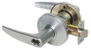 STANLEY SECURITY 9K37AB16DSTK626 Lever Lockset,Mechanical,Entrance,Grd. 1 STANLEY SECURITY 9K37AB16DSTK626 Lever Lockset,Mechanical,Entrance,Grd. 1