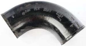 ZORO SELECT 220464 90 Degrees  Short Sweep Bend Elbow Short Sweep 1/4 Bend, 3"