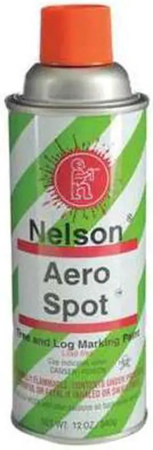 NELSON PAINT 30 14 PRO ORANGE Tree and Log Marking Paint, 12 oz., Orange,