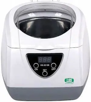 ZORO SELECT 32V113 Ultrasonic Cleaner,High Power,750ml,SS (Formerly Lab Safety