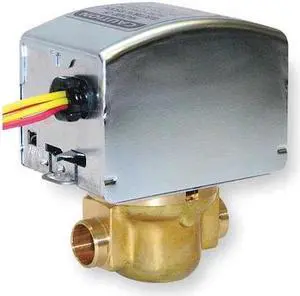 HONEYWELL HOME V8043A1227 Zone Valve,NPT,Sz ID 1/2In