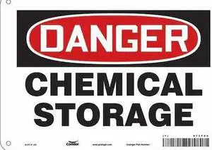 CONDOR 470F84 Safety Sign, 7 in Height, 10 in Width, Aluminum, Vertical
