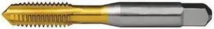 CLEVELAND C55152 Straight Flute Hand Tap , 1"-8 , Plug , 4 Flutes, UNC