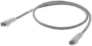 HUBBELL PREMISE WIRING HC6GY20 Ethernet Cable,Cat 6,Gray,20 ft.