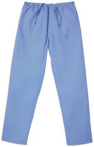LANDAU 7602BCPMED Scrub Pants,Blue,Unisex,M