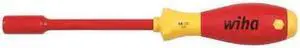 Wiha Tools Solid Round Nut Driver, 15 mm HAWA 32239