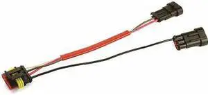 GROTE 66865 ADAPTER HARNESS, 3-PIN AMP TO 4-PIN AMP