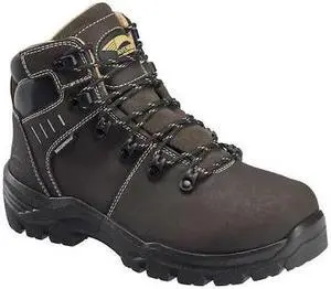 AVENGER SAFETY FOOTWEAR 7452-11M Women's 6 in Polycarbonate Toe 6-Inch Work
