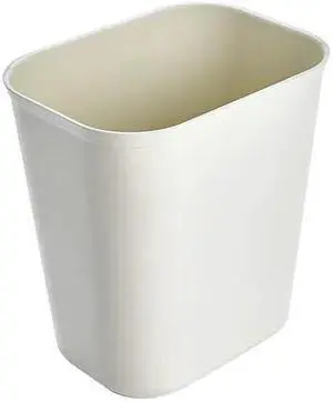 RUBBERMAID COMMERCIAL FG254100BEIG Fire Resistant 3-1/2 gal Rectangular Indoor