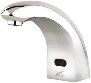 AMTC VALVE AEF-300 Sensor Single Hole Mount, 1 Hole Mid Arc Bathroom Faucet
