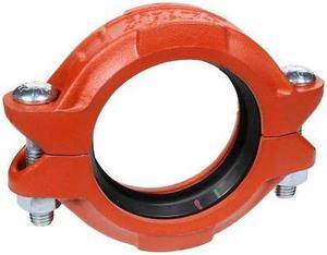 ZORO SELECT 0390003044 Standard Coupling, 3", Iron, 1000 psi
