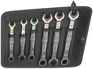 WERA 05020022001 Combination Wrench Set,Metric,6 pcs.
