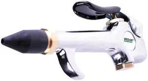 SPEEDAIRE 22YK50 Air Gun, Thumb-Lever Grip, Straight Nozzle, Rubber Tip, 1-5/16