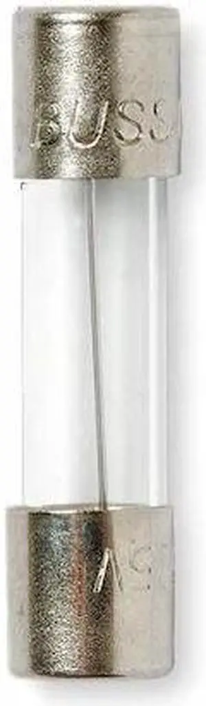 EATON BUSSMANN GMC-10-R Glass Fuse, Time-Delay, 10A, 125V AC, 200A at 125V AC,