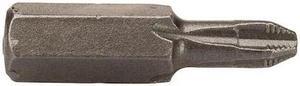 APEX TOOL GROUP 446-2-ACR2X-5PK Torsion Bit,SAE,1/4",Hex,No 2,1",PK5