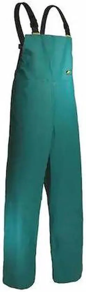 ONGUARD 7105000 Bib Overall, Polyester, PVC, 34 in Inseam, 70 in Waist, 0.42 mm