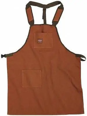 BUCKET BOSS 80300 Tool Apron, Tool Apron, Brown, Canvas, 3 Pockets