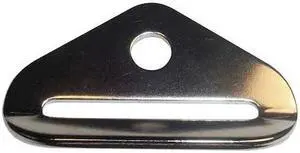 BULK-STRAP AP1 Anchor Plate,1 In.,Nickel Plated,PK5