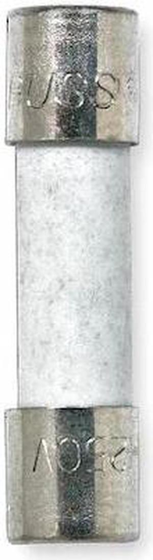 EATON BUSSMANN S505-10-R Ceramic Fuse, Time-Delay, 10A, 250V AC, 1.5kA at 250V