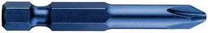 WESTWARD 40L621 Power Bit,SAE,1/4",Hex Power Drive,PK5