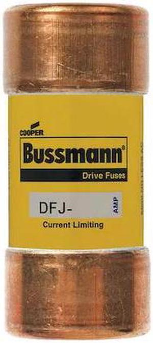 EATON BUSSMANN DFJ-5 UL Class Fuse, J Class, Fast-Acting, 5A, 600V AC,