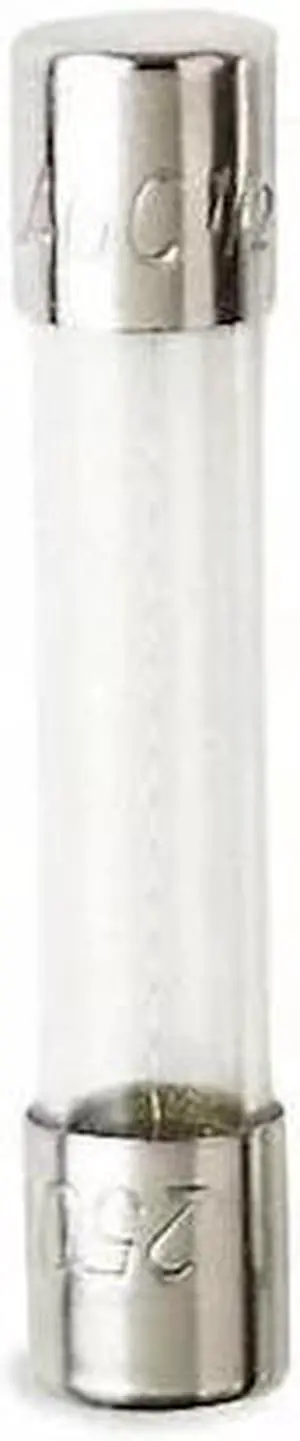 EATON BUSSMANN AGC-1/20 Glass Fuse, Fast-Acting, 0.05A, 250V AC, 10kA at 125V