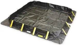 ENPAC 48-12121-BK-SU Snap Wall Containment Brm,1077gal