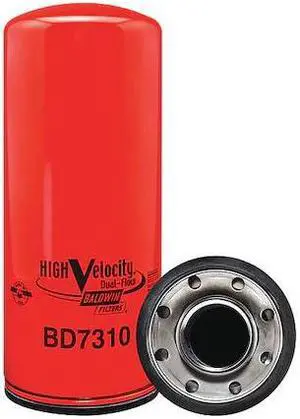 BALDWIN FILTERS BD7310 Oil Fltr,Spin-On,High Velocity,Dual-Flow