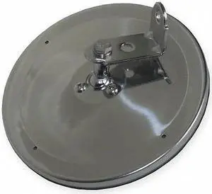 VELVAC 708515 Center Mount Convex Mirror,6 In. Dia