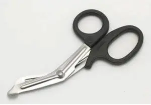 MEDI-FIRST 70901-BK EMT Utility Scissors, 7-1/2" L, 5" W, Black