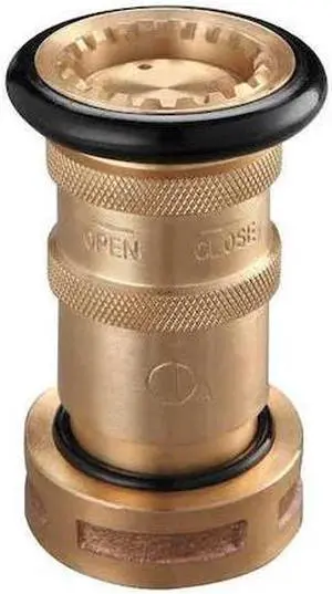 ZORO SELECT 6AKC1 Industrial Fog Nozzle,1-1/2 In.,Black
