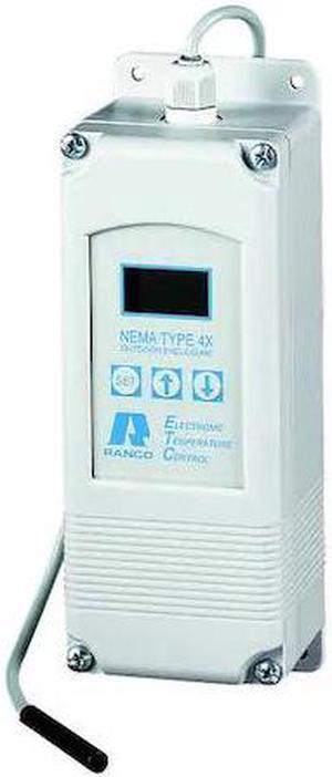 RANCO ETC-241000-000 Electronic Temperature Control, Open/Close on Rise, SPDT